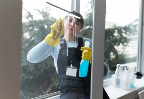 Nettoyage de vitres intérieures et extérieures à Falck
